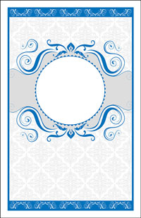 Wedding Program Cover Template 13B - Graphic 12